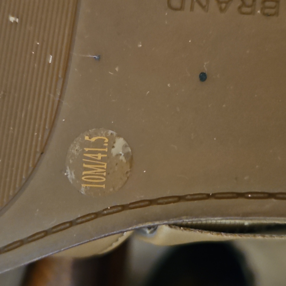 Lucky Brand Tan Beaded Women's Sandals - Picture 7 of 8